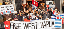 West Papua protest Melbourne