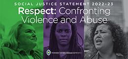 2021-22 Launch invitation for Social Justice Statement